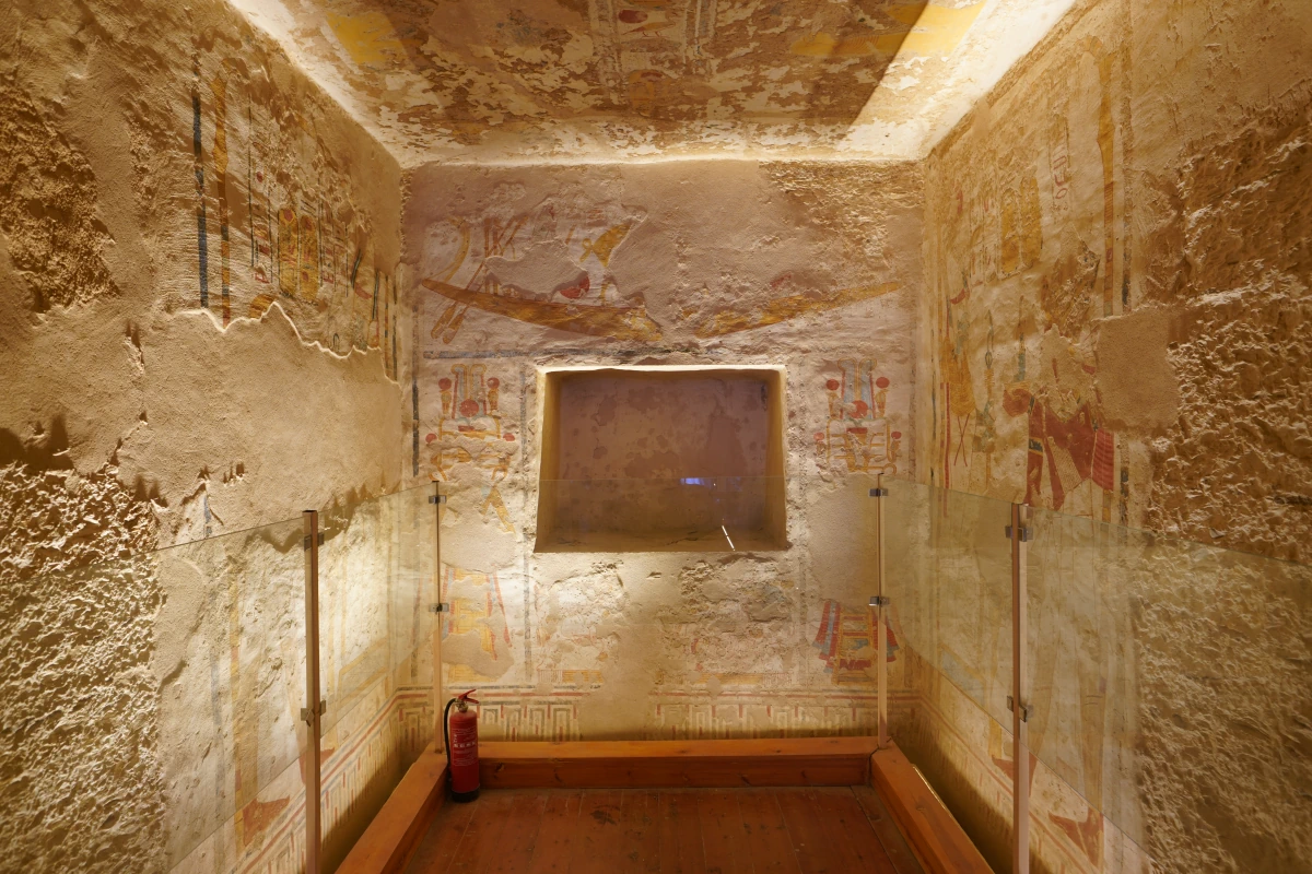 Kammer K im Grab von Ramses VII. (KV1) im Tal der Könige