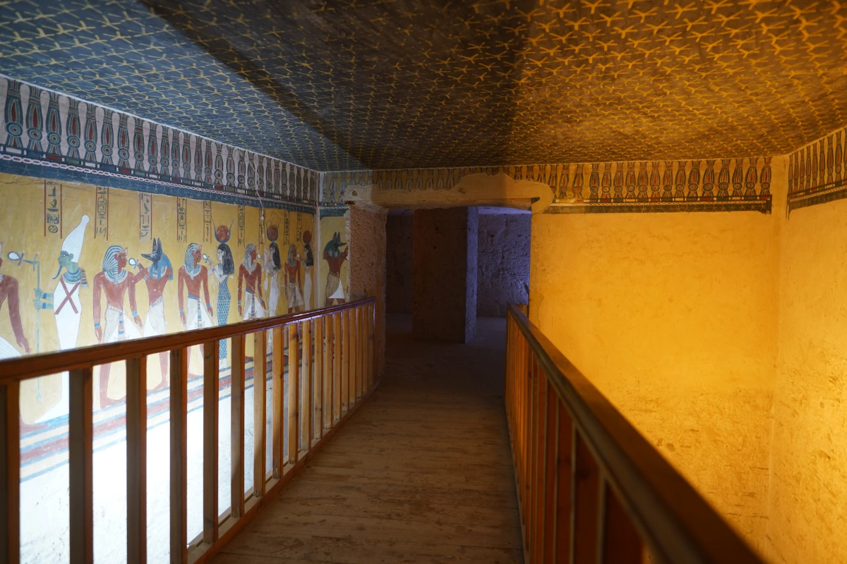 Brunnenkammer E im Grab von Thutmosis IV. (KV43) im Tal der Könige