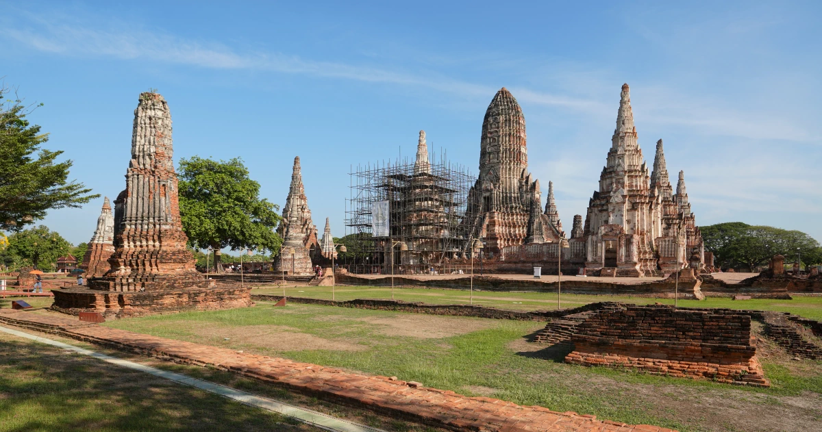 Wat Chai Watthanaram in Ayutthaya