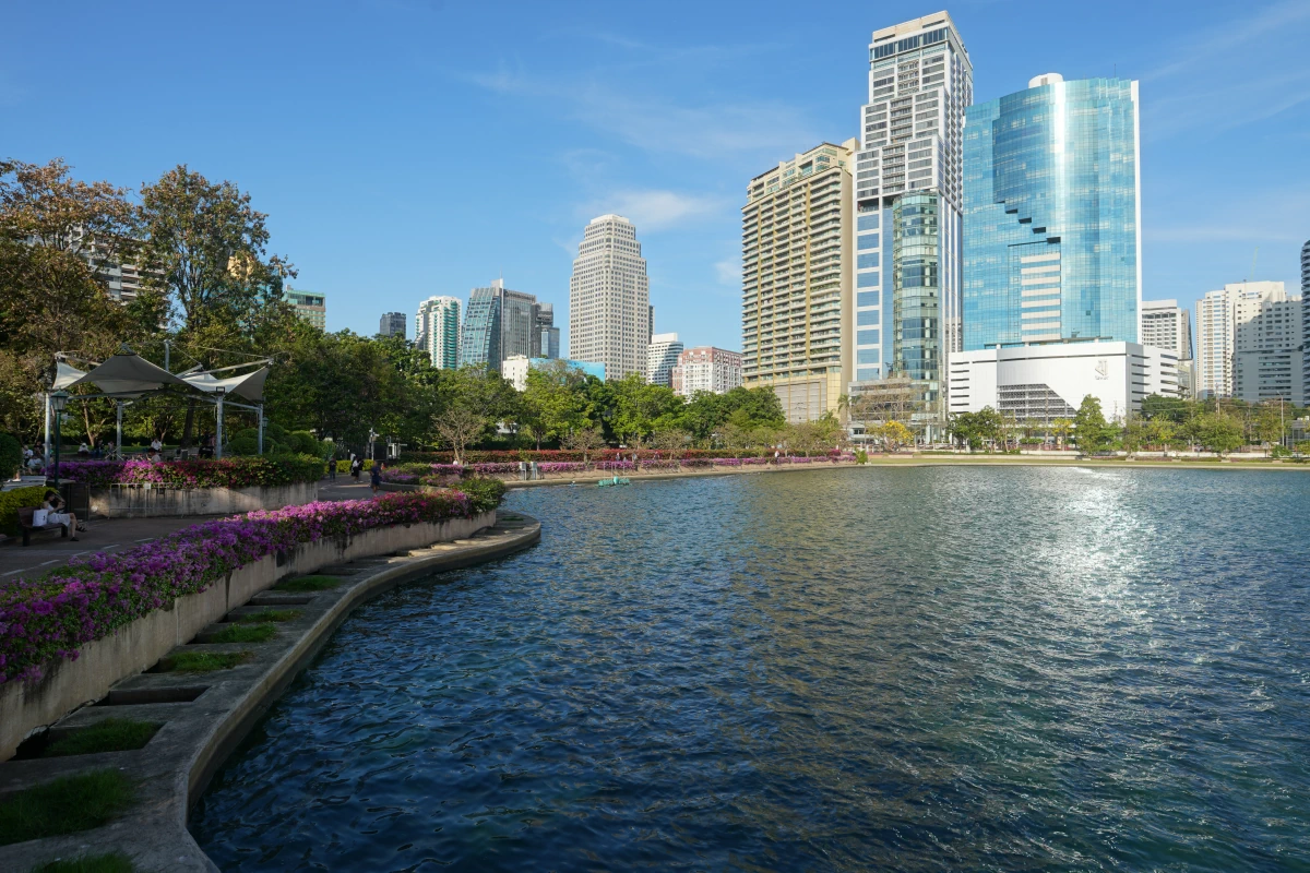 Benjakitti-See in Bangkok