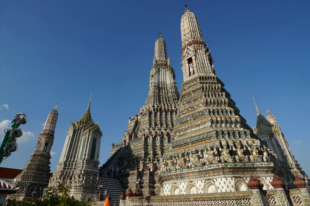 Wat Arun (Tempel der Morgenröte) in Bangkok