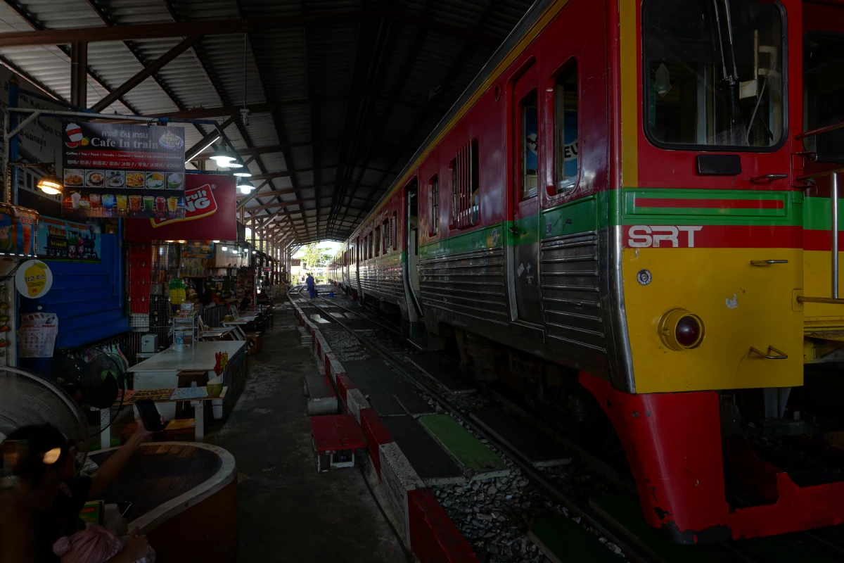 Bahnhof von Mae Klong